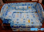 Chăn ga gối quây cũi trẻ em Hàn Quốc HPK43